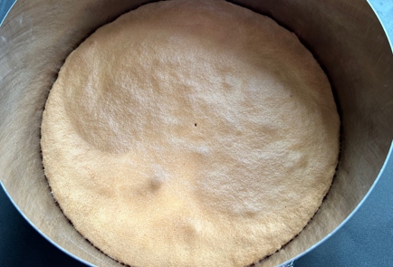 Фото шага рецепта Бисквитный торт с киви 174250 шаг 9  