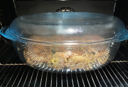 Фото шага рецепта Брискет из говядины с перцем паприкой и горчицей в духовке  шаг 10 