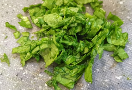 Фото шага рецепта Брускетта с овощами и зеленью 173722 шаг 4  