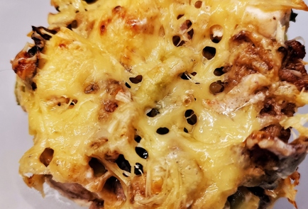 Фото шага рецепта Брюссельская капуста запеченная с адыгейским сыром 152871 шаг 11  