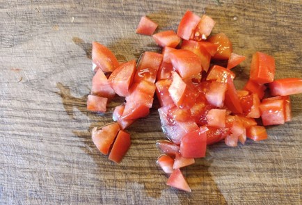 Фото шага рецепта Булгур с овощами и грибами 190831 шаг 7