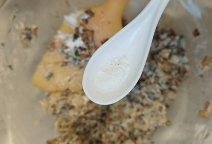 Фото шага рецепта Бутерброды с шампиньонами и сыром 190719 шаг 11