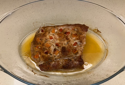 Фото шага рецепта Буженина с красным перцем морковью и острой приправой 175475 шаг 10  