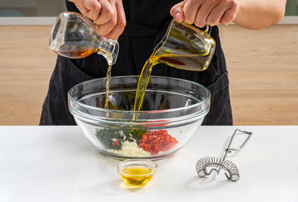 Фото шага рецепта Быстрые маринованные кабачки 190502 шаг 7  