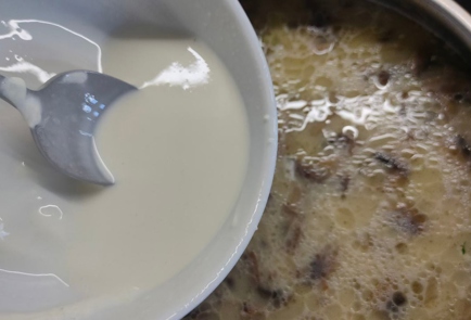 Фото шага рецепта Чешский грибной суп кулайда 176356 шаг 16  