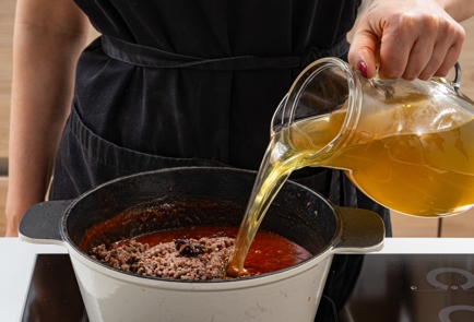 Фото шага рецепта Чили кон карне с консервированной фасолью 176120 шаг 10  