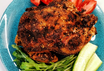 Фото шага рецепта Цыпленок запеченный в маринаде из хрена 173328 шаг 10  
