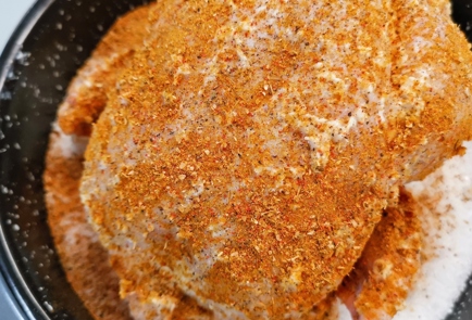 Фото шага рецепта Цыпленок запеченный в маринаде из хрена 173328 шаг 5  