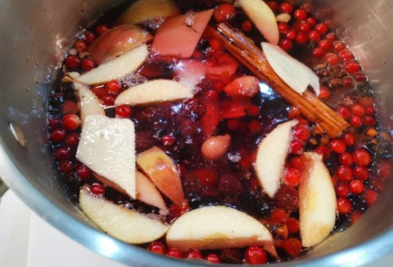 Фото шага рецепта Домашний глинтвейн 190712 шаг 9