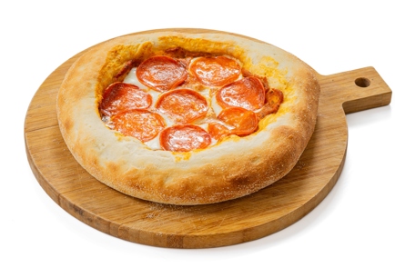 Фото шага рецепта Домашняя пицца пепперони 175636 шаг 16  