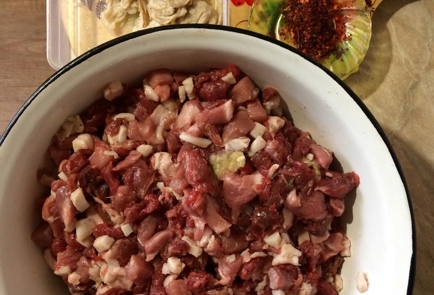 Колбаса домашняя говяжья - пошаговый рецепт с фото