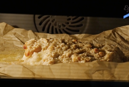 Фото шага рецепта Филе трески под корочкой из грецких орехов и пармезана 136750 шаг 3  