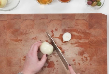 Фото шага рецепта Фрикасе из кролика с оливками 175161 шаг 3  