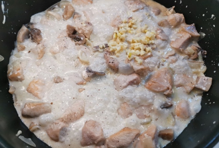 Фото шага рецепта Фрикасе с курицей и грибами 176191 шаг 12  