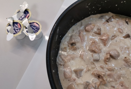 Фото шага рецепта Фрикасе с курицей и грибами 176191 шаг 13  