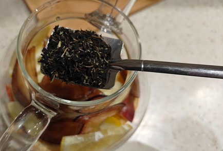 Фото шага рецепта Фруктовый чай 190733 шаг 9