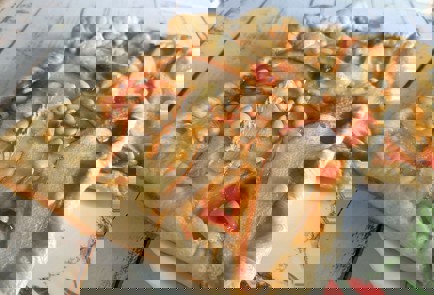 Фото шага рецепта Галета с грушей и сыром бри 190851 шаг 15  