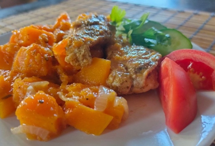 Гарнир из тыквы, пошаговый рецепт с фотографиями – Французская кухня: Основные блюда. «Еда»