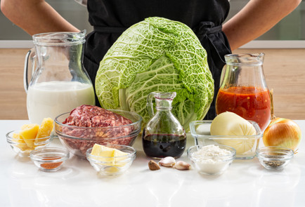 Фото шага рецепта Голубцы болоньезе 190704 шаг 1