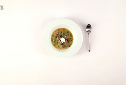 Фото шага рецепта Гороховый суп с мятой и свиной рулькой 25692 шаг 4  