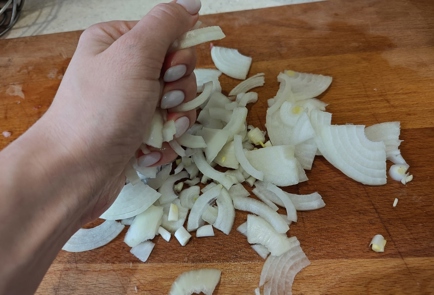 Фото шага рецепта Говядина с картофелем и петрушкой в рукаве 175935 шаг 5  