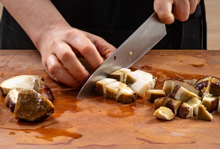 Фото шага рецепта Гречка с лесными грибами и соевым мясом 176032 шаг 3  