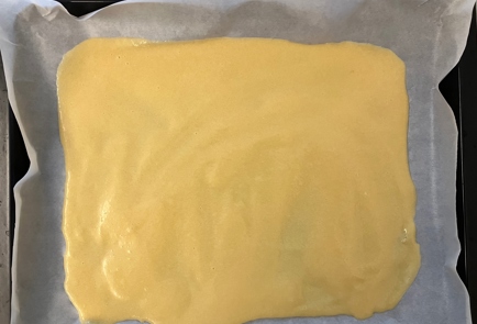 Фото шага рецепта Грушевый пирог из молочного бисквита 175477 шаг 8  