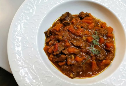 Фото шага рецепта Гуляш из говядины 190887 шаг 11  