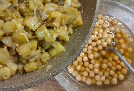 Фото шага рецепта Хумус из баклажан и нута 174954 шаг 11  