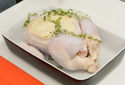 Фото шага рецепта Идеальная запеченная курица 126117 шаг 6  