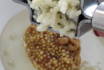 Фото шага рецепта Индейка с картофелем и грибами в духовке 173494 шаг 9  