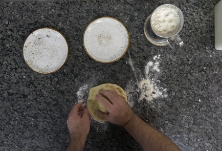 Фото шага рецепта Кабардинский пирог с картофелем дэлен 151984 шаг 11  