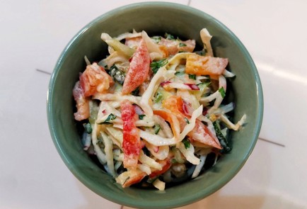 Фото шага рецепта Капустный салат 190742 шаг 10