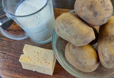Фото шага рецепта Картофель запеченный с сыром 175586 шаг 1  