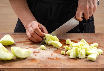 Фото шага рецепта Картофельное пюре с горчицей и яблоками 175437 шаг 3  