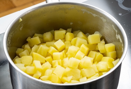 Фото шага рецепта Картофельное пюре с горчицей и яблоками 175437 шаг 6  