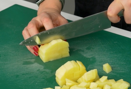 Фото шага рецепта Картошка с сыром в духовке 151511 шаг 1  