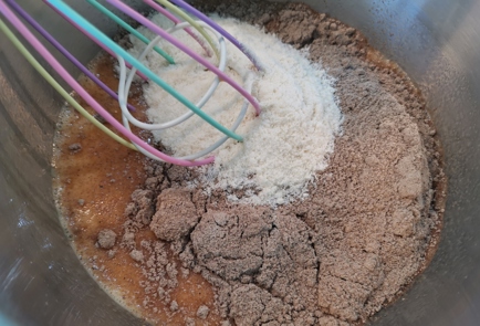 Фото шага рецепта Кетохлеб из льняной и кокосовой муки 186423 шаг 4  