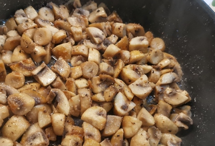 Фото шага рецепта Кетоспагетти с грибами 174870 шаг 6  