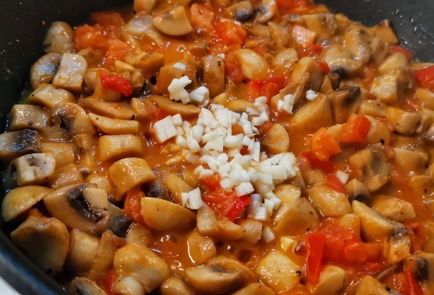 Фото шага рецепта Кетоспагетти с грибами 174870 шаг 8  