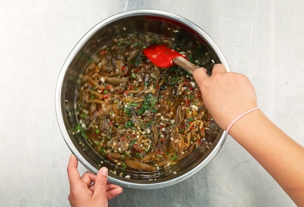 Фото шага рецепта Китайский холодный суп из баклажанов 51018 шаг 3  