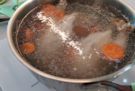 Фото шага рецепта Классический куриный суп 174159 шаг 5  