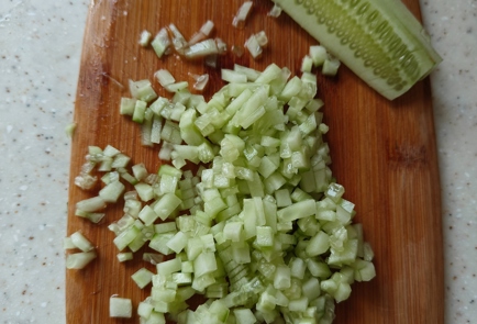 Фото шага рецепта Крабовый салат с пекинской капустой 175326 шаг 8  