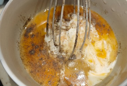 Фото шага рецепта Красная рыба со стручковой фасолью и моцареллой в духовке 190850 шаг 8  