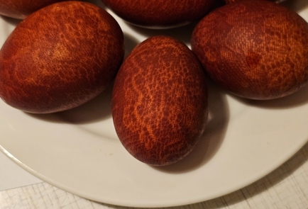 Фото шага рецепта Кружевные пасхальные яйца 176330 шаг 9  