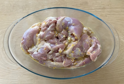 Фото шага рецепта Курица повосточному с картофелем 174198 шаг 7  