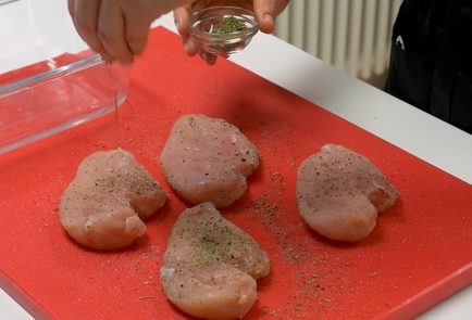 Вариант 1: Курица с грибами и помидорами в духовке - классический рецепт с фото