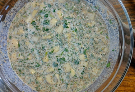 Фото шага рецепта Курица в сливочночесночном соусе с зеленью как шкмерули 175589 шаг 12  