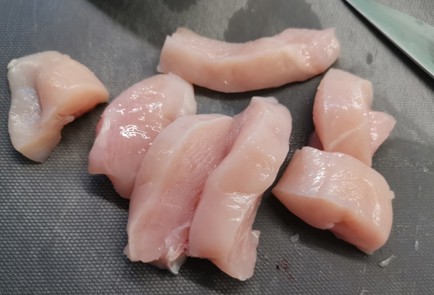 Фото шага рецепта Куриная грудка в соусе 190859 шаг 1