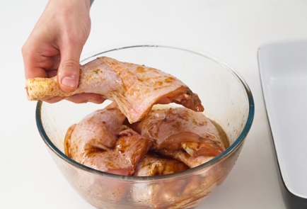 Куриные жареные окорочка, пошаговый рецепт с фото